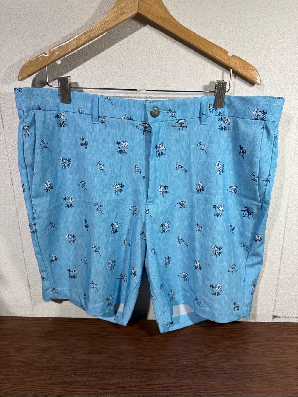 Penguin by Munsingwear Golf Shorts Sz 38